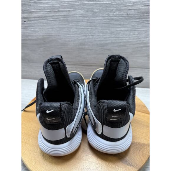 Nike React Hyperset Black White Gum Light Brown Volleyball Shoes Men’s 7 - Picture 5 of 9